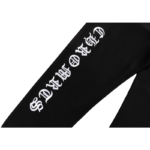 Chrome Hearts Crocheted Cross Horseshoe Sweatpants - Image 3