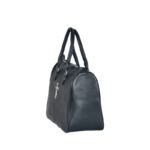 Chrome Hearts Large Cross Black Leather Boston Bag - Image 4