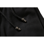 Chrome Hearts Black Patent Leather Pony Hair Shorts - Image 7