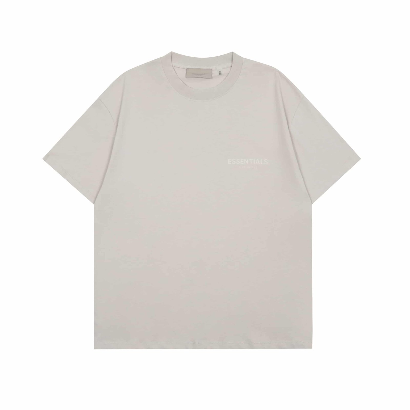 7d7d9257.jpeg Fear of God Essentials Beige T-shirt - Image 1