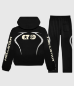 Hellstar Sports Jet Black Tracksuit - Image 2
