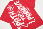 Hellstar Studios Jesus Emblem T-Shirt Red - Image 4