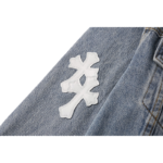 Chrome Hearts Vintage Denim Cross Jackets - Image 5
