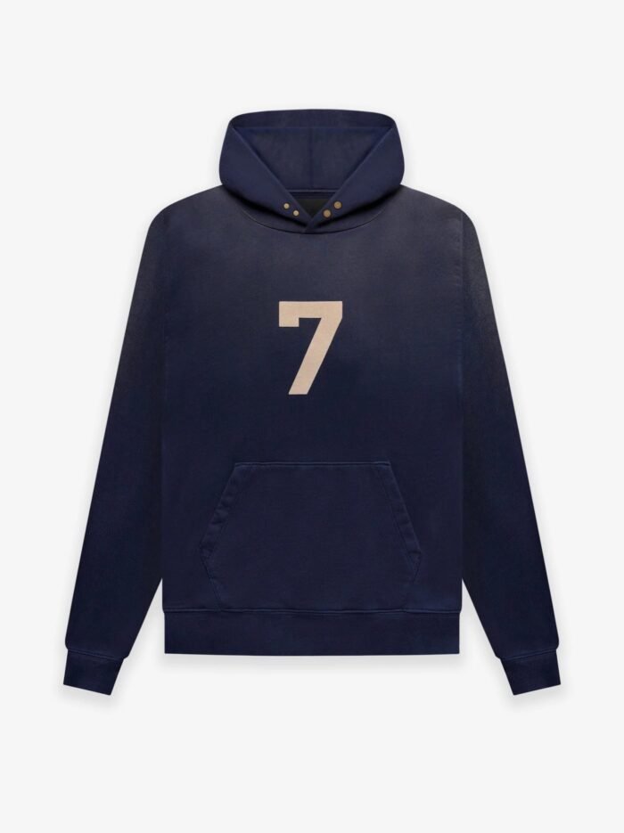 Fear of God 7 Hoodie 'Oxford Blue' - Image 1