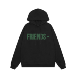 Vlone Fragment FRIENDS Hoodie - Green - Image 2