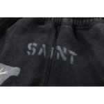 VLONE X Saint M××× Black Sweatpants - Image 7