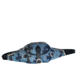 Chrome Hearts Blue Denim Embroidered Cross Patch Snat Bag