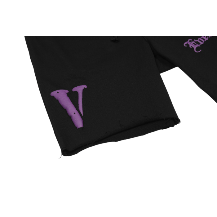 Vlone Every Creature Dies Alone Shorts - Image 5
