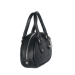 Chrome Hearts Leather Cross Patch Bowling Bag - Image 4