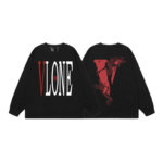 Vlone Staple Long Sleeve Red V - Image 13