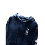 Chrome Hearts Blue Tie Dye Horseshoe Hoodie - Image 4