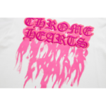Chrome Hearts UnderBoost Flames T-shirt - Image 3