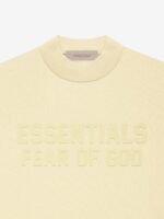 Fear of God Essentials T-shirt 'Garden Yellow' - Image 4