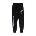 Chrome Hearts Crocheted Cross Horseshoe Sweatpants
