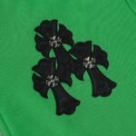 Chrome Hearts Diamond Cross Zip-Up Hoodie - Image 7