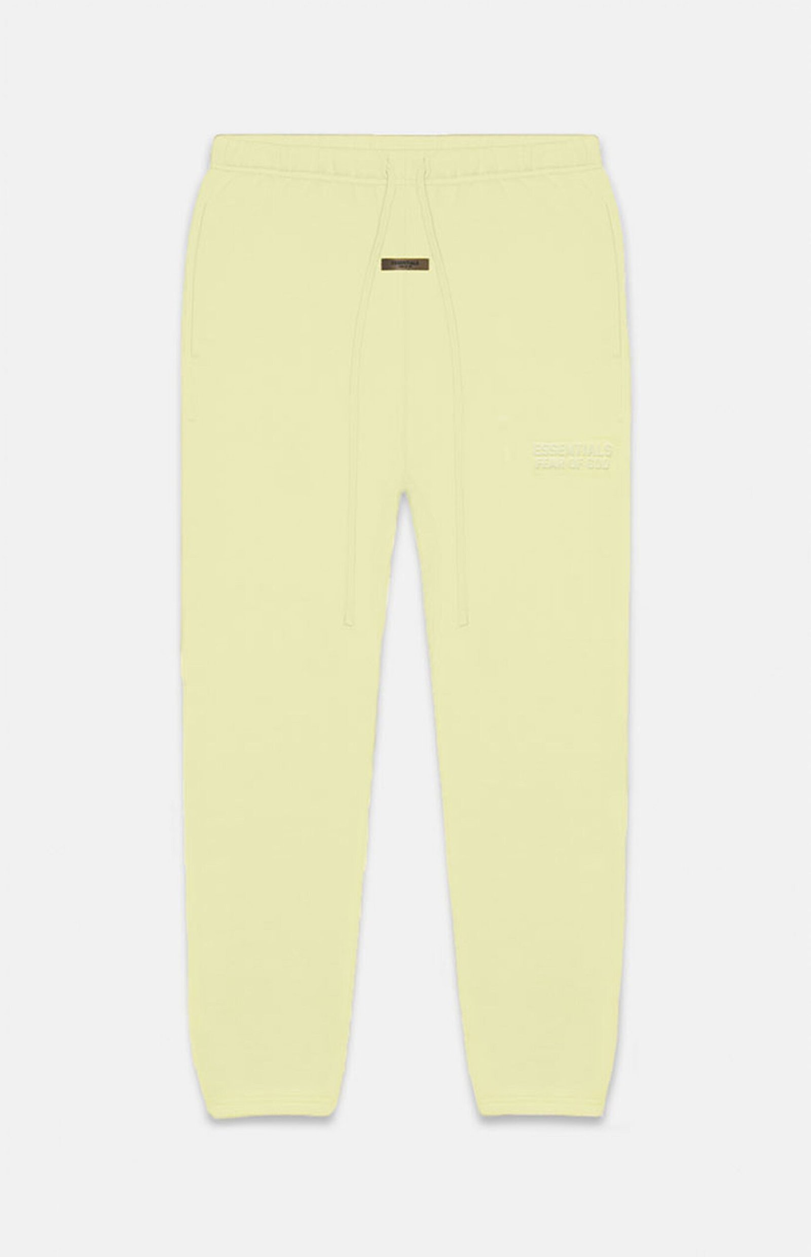 950f4e61-scaled-1.jpg Fear of God Essential Sweatpant ‘Garden Yellow' - Image 1