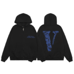 Vlone Zip-Up Hoodie - Image 2