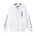Chrome hearts Horseshoe Dark Pattern Logo Hoodie - Image 2