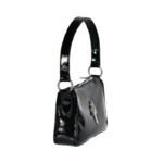 Chrome Hearts Black Silver-Toned Handle Bag - Image 5