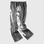Hellstar Studios Racer Flare Sweatpants Black - Image 3