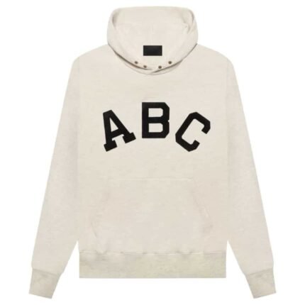 Fear of God Essentials ABC Hoodie 'Light-Oatmeal'