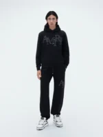 AMIRI STAGGERED LOGO HOODIE - Image 5