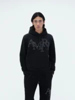 AMIRI STAGGERED LOGO HOODIE - Image 6
