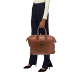 Chrome Hearts Leather Lyon Dagger Weekender Bag - Image 5