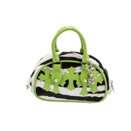 Chrome Hearts Mini Zebra Gym Bag