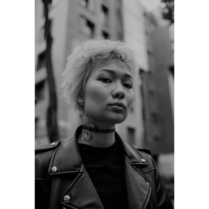 Chrome Hearts Cross Hoop Earring - Image 2