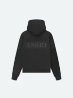 CRYSTAL BURST HOODIE- Faded Black - Image 2