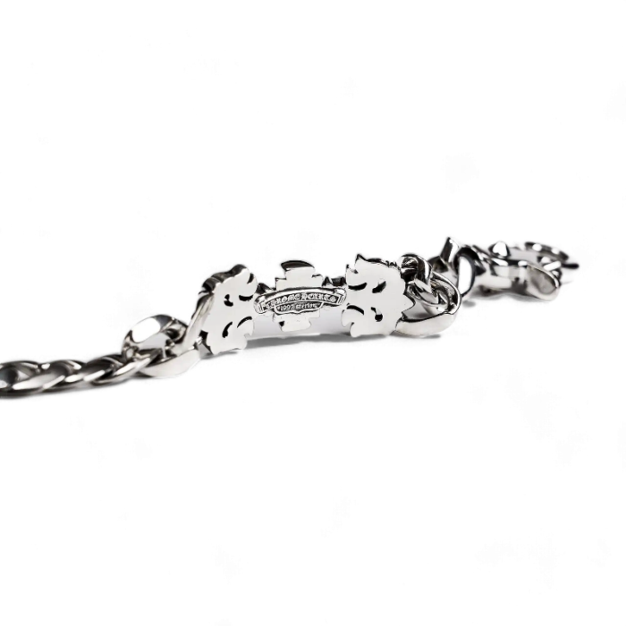 Chrome Hearts Filigree Square Cross Clip Bracelet - Image 8
