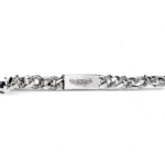 Chrome Hearts Dagger ID Fancy Link Clip Bracelet - Image 3