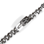 Chrome Hearts Dagger ID Fancy Link Clip Bracelet - Image 6