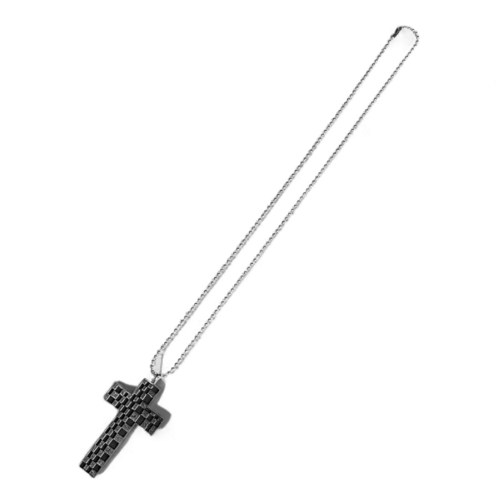 Chrome Hearts Chessboard Cross Pendant - Image 7