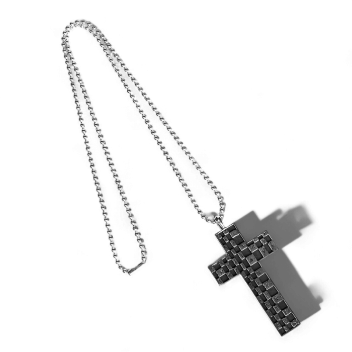 Chrome Hearts Chessboard Cross Pendant - Image 9