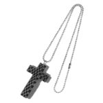 Chrome Hearts Chessboard Cross Pendant - Image 10