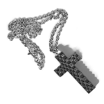 Chrome Hearts Chessboard Cross Pendant - Image 14
