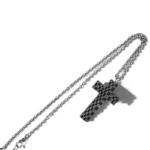 Chrome Hearts Chessboard Cross Pendant - Image 15
