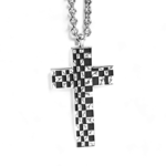 Chrome Hearts Chessboard Cross Pendant - Image 17