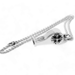 Chrome Hearts Mini Plus Whistle Pendant - Image 7