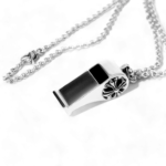 Chrome Hearts Mini Plus Whistle Pendant - Image 3