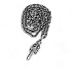 Chrome Hearts Double Dagger Pendant - Image 9