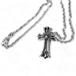 Chrome Hearts Small Double Cross Pendant - Image 7