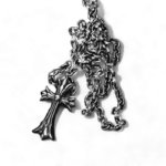 Chrome Hearts Small Double Cross Pendant - Image 9