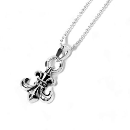 Chrome Hearts Mini BS Fleur Pendant With Bail