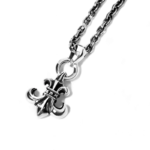 Chrome Hearts Mini BS Fleur Pendant With Bail - Image 4