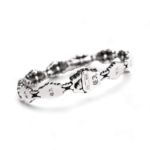 Chrome Hearts Babyfat Cross Fleur Pattern Bracelet - Image 9