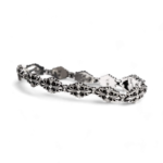 Chrome Hearts Babyfat Cross Fleur Pattern Bracelet