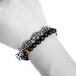 Chrome Hearts Babyfat Cross Fleur Pattern Bracelet - Image 11